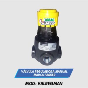 VÁLVULA REGULADORA MANUAL – MARCA PARKER