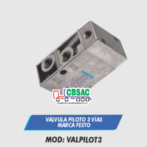 VÁLVULA PILOTO 3 VÍAS – MARCA FESTO