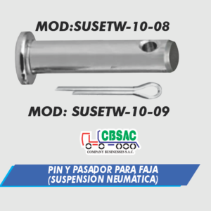 PIN Y PASADOR PARA FAJA (SUSPENSIÓN NEUMÁTICA)