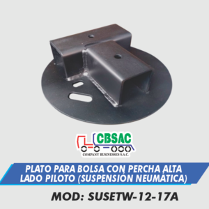 PLATO ALTO PARA BOLSA CON PERCHA ALTA LADO PILOTO (SUSPENSIÓN NEUMÁTICA)